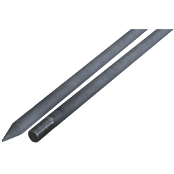 bp-101-006 Стержень заземления оцинкованный безмуфтовый c заострением (D=20мм; L=1500 мм)