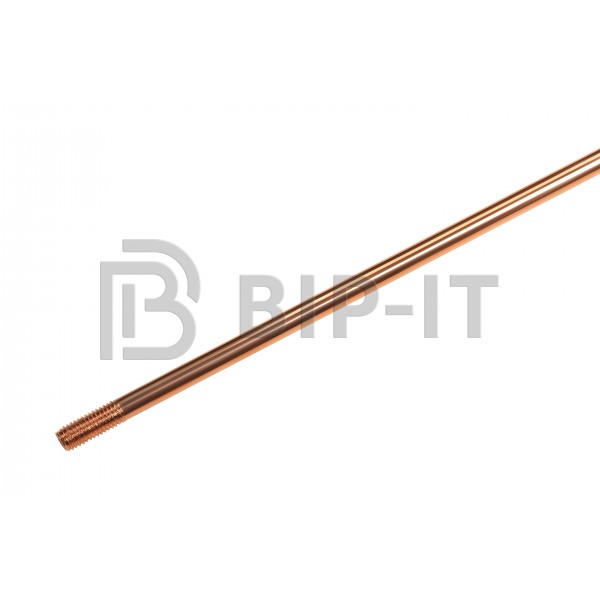 bp-100-003 Стержень заземления омедненный резьбовой (D=16мм; L=1200 мм)