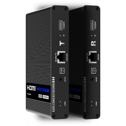 Удлинитель KVM HDMI, 4K, HDMI 2.0, CAT5e/6 до 40/70 метров, проходной HDMI Lenkeng LKV676KVM-PI