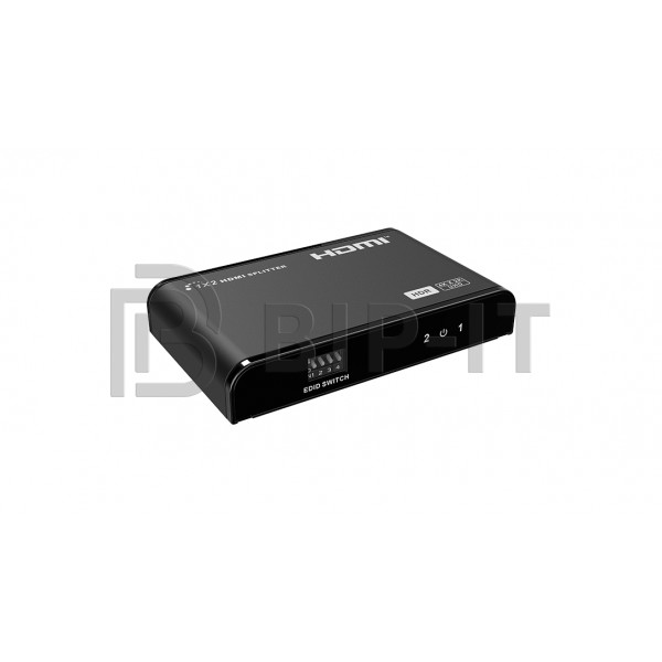 Сплиттер 1 в 2 HDMI 2.0, 4К, HDR, EDID Lenkeng LKV312EDID-V3.0