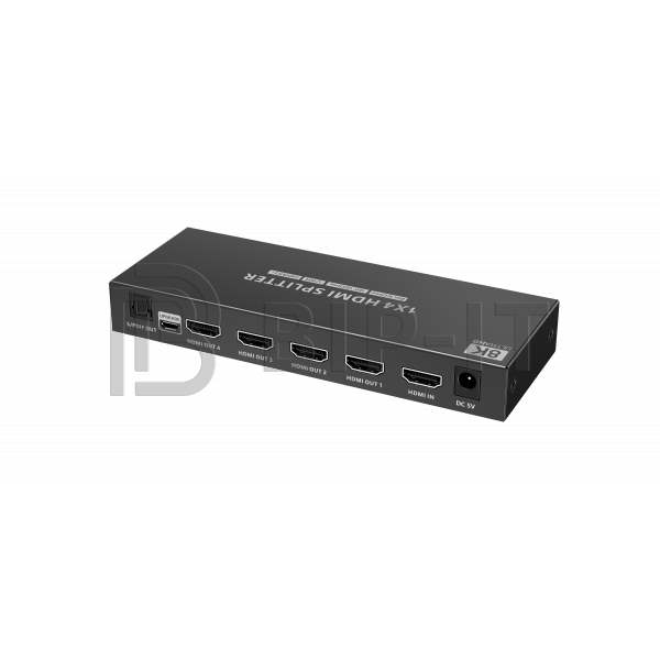 Сплиттер 1 в 4 HDMI 2.1, 8К, аудио Lenkeng LKV864