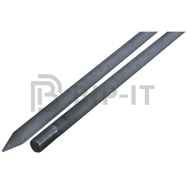 bp-101-006 Стержень заземления оцинкованный безмуфтовый c заострением (D=20мм; L=1500 мм)