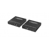 Удлинитель HDMI 4K по витой паре CAT6 поверх протокола IP до 120 м, HDMI2.0, ИК, RS232, Lenkeng LKV582