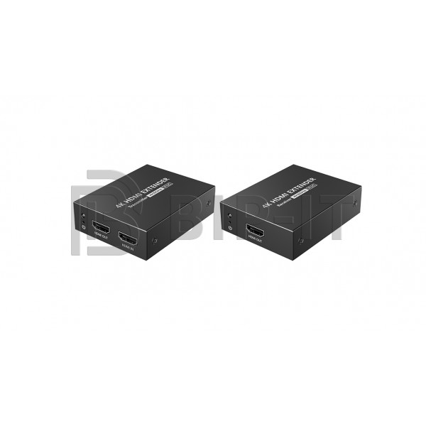 Удлинитель HDMI по витой паре, 4K60, до 50 м, PoC Lenkeng LKV465P