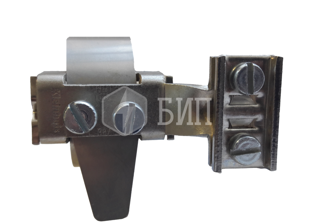 Зажимной хомут заземления с клеммой