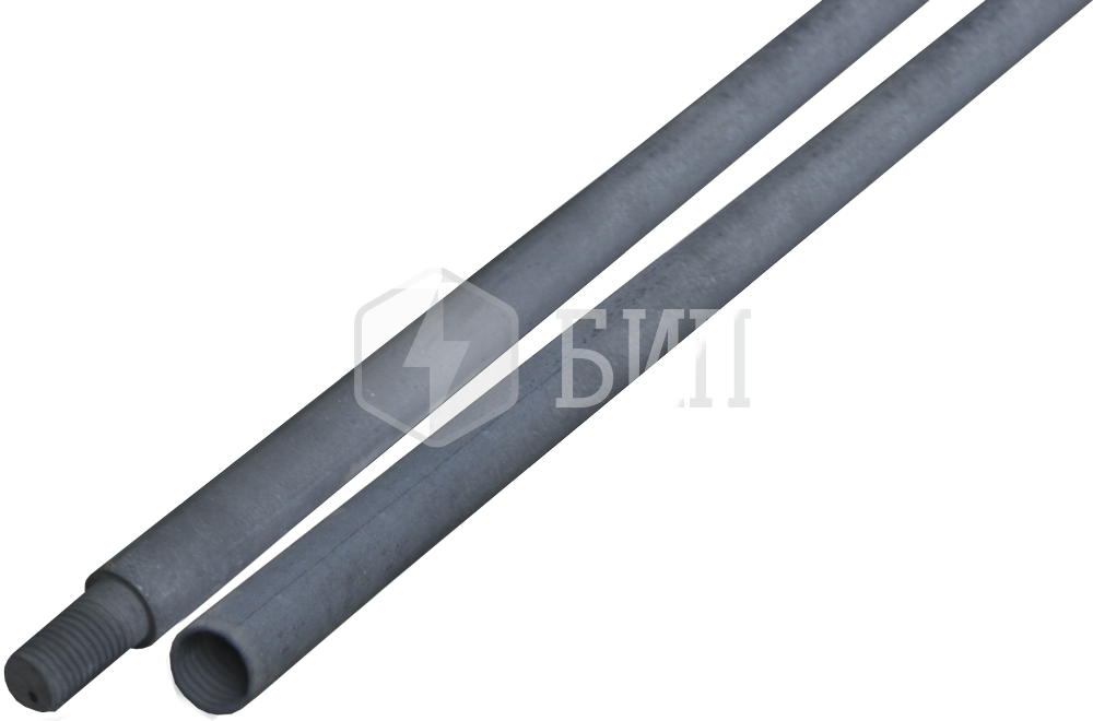 Стержень заземления оцинкованный безмуфтовый