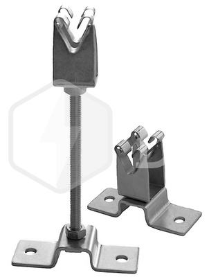 Держатель металлический дистанционный L-100мм