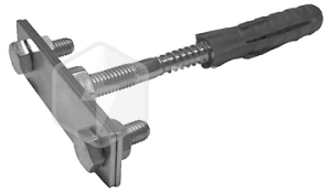 Держатель фасадный для полосы L-100мм