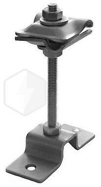 Держатель на горизонтальных и вертикальных поверхностях L-110мм