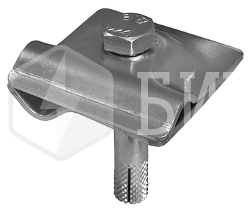 Зажим прута универсальный с анкером 45х45