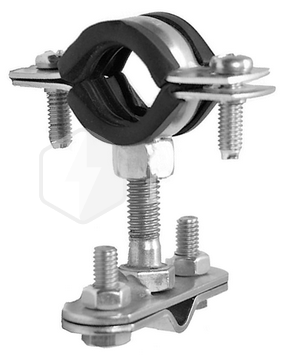 Держатель прута на трубе d 48-53мм