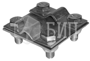 Зажим контрольный прут-прут