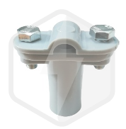 Держатель фасадный пластиковый скручиваемый