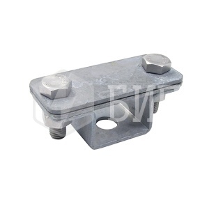 Держатель ZANDZ для полосы (до 40х6; M6; оцинкованная сталь)