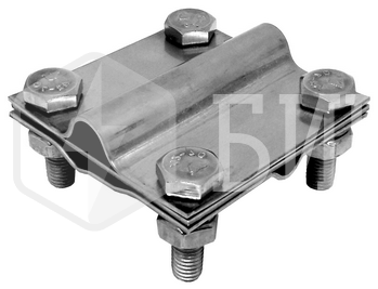 Зажим универсальный нерж. сталь