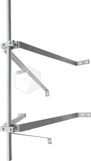 Держатель для молниеприемников GL-2110X (уст. на стену; нерж. сталь) GALMAR 