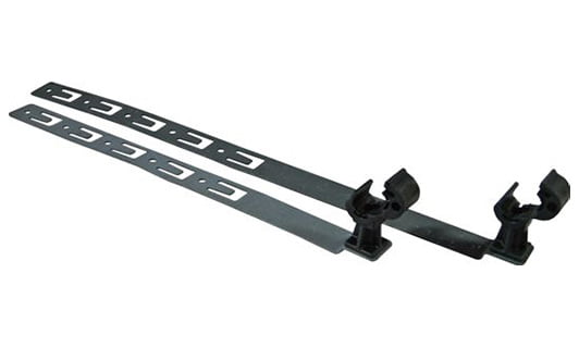 Держатель под черепицу с крючками с пластиковым фиксатором