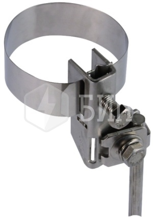 Ленточный хомут для антенн