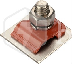 GALMAR Зажим для соединения токоотводов (оцинк. сталь с покраской)