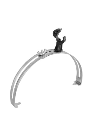 Держатель коньковый регулируемый с пластиковым фиксатором