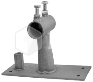 Держатель мачты молниеприемника на стене диам. 40 мм