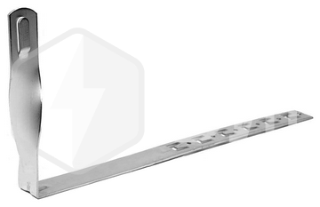 Держатель под черепицу скрученный с крючками L-415мм