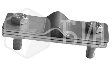 Зажим полоса-прут малый