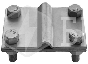 Зажим универсальный с 2-мя пластинами 70х70