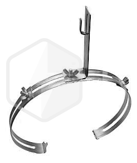 Держатель коньковый регулируемый D-240мм