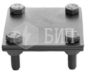 Зажим полоса-полоса