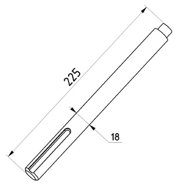 Насадка на виброинструмент (SDS-max)