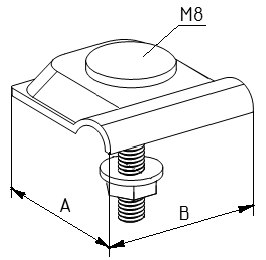 Зажим прижимной