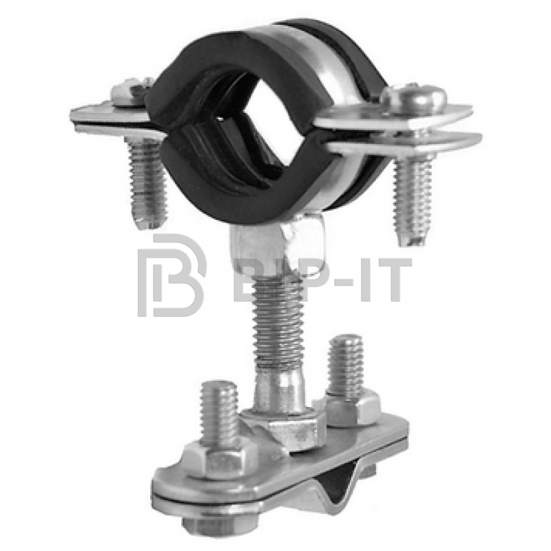 Держатель прута на трубе d 15-19мм