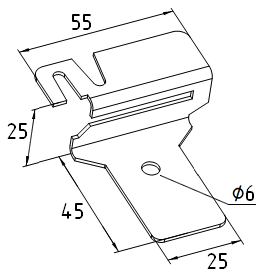 Держатель полосы и прута