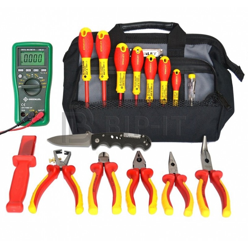 SK-16 B1 - набор изолированного инструмента в сумке 17 предметов
