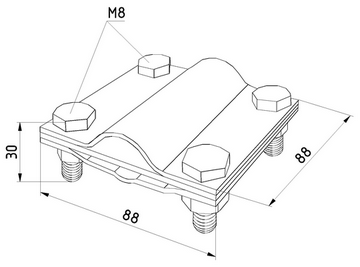 Зажим универсальный ЗС-1