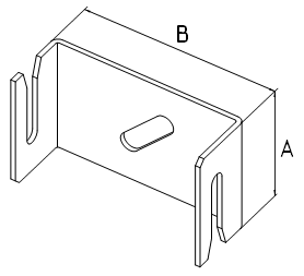 Держатель полосы 40х4 (скоба)