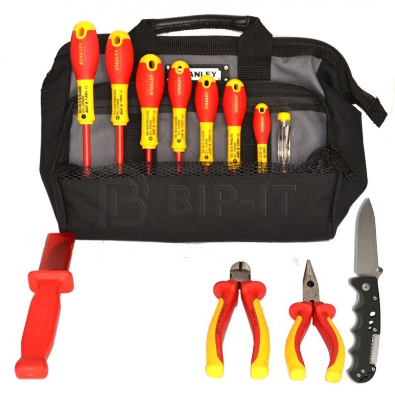SK-16 B4 - набор изолированного инструмента в сумке 12 предметов