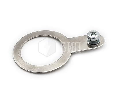 Кольцо заземления никелированная латунь