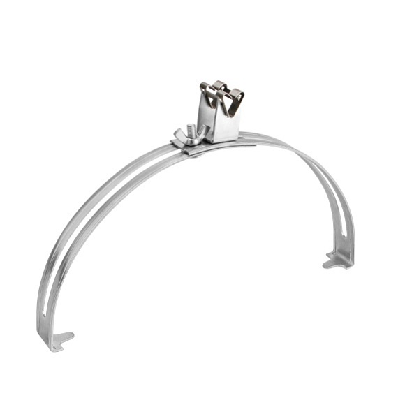 Держатель коньковый регулируемый с металлическим держателем D-240мм