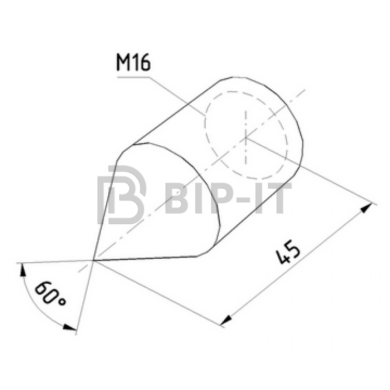 Наконечник (60град)