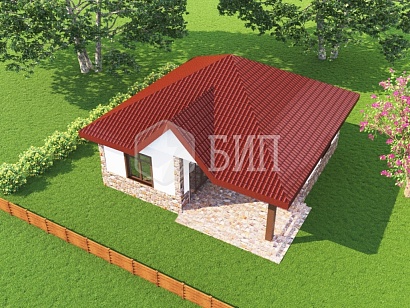 Комплект молниезащиты для частного дома с с четырехскатной крышей без дымоходных труб ZZ-200-003 ZANDZ