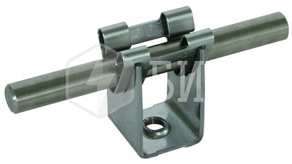 Держатель ZANDZ для круглого проводника (D8; M6; оцинкованная сталь)