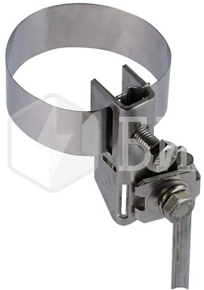 Ленточный хомут для антенн