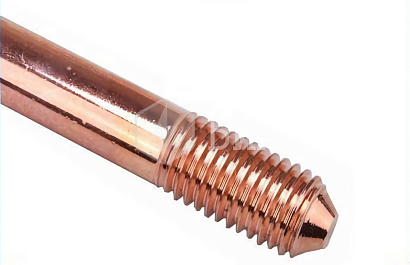 Стержень заземления омедненный резьбовой