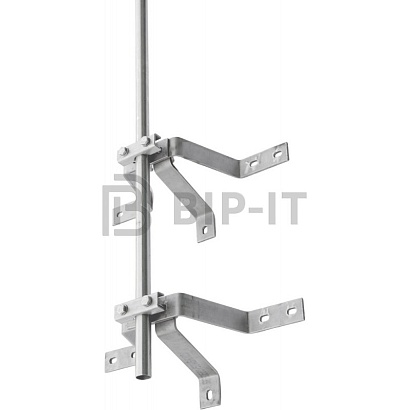 Крепление для молниеприёмника к дымоходу (нержавеющая сталь) ZANDZ 