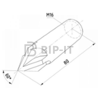 Наконечник для сложных грунтов
