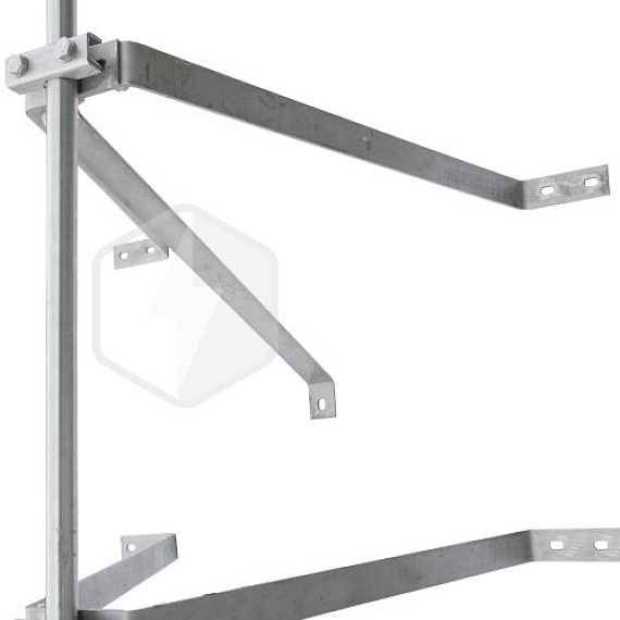 Держатель для молниеприемников GL-2110X (уст. на стену; нерж. сталь) GALMAR 