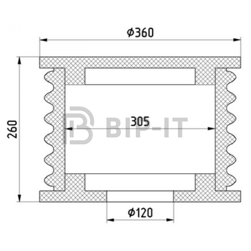 Колодец смотровой пластиковый