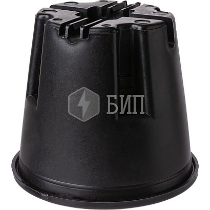 Держатель ZANDZ для круглого проводника на плоской кровле (D8; пластик; с бетоном)